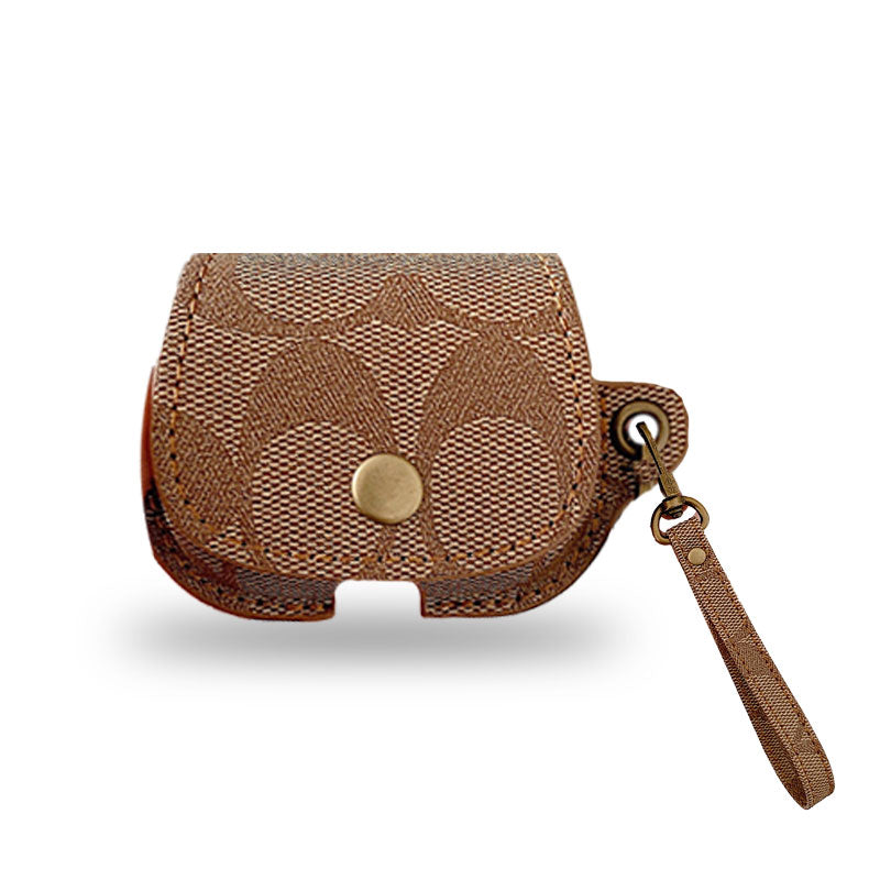 Læder Coach AirPods 3rd Generation Case Brown-CC231215