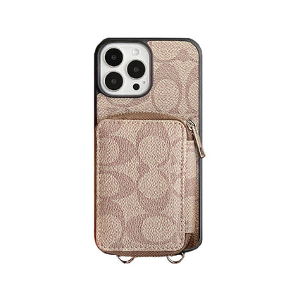 Coach iPhone-etui med pung Kaffe-LQB241412