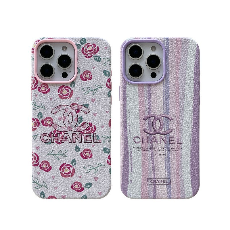 CC Flower Leather iPhone -sag