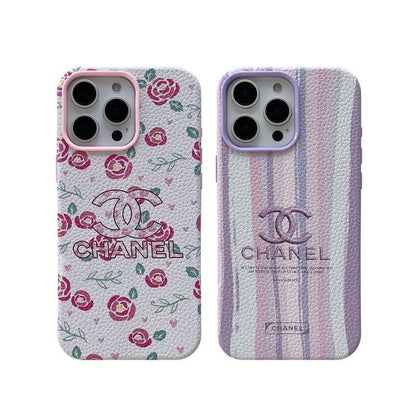 CC Flower Leather iPhone -sag