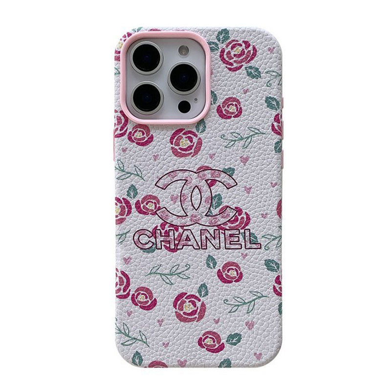 CC Flower Leather iPhone -sag