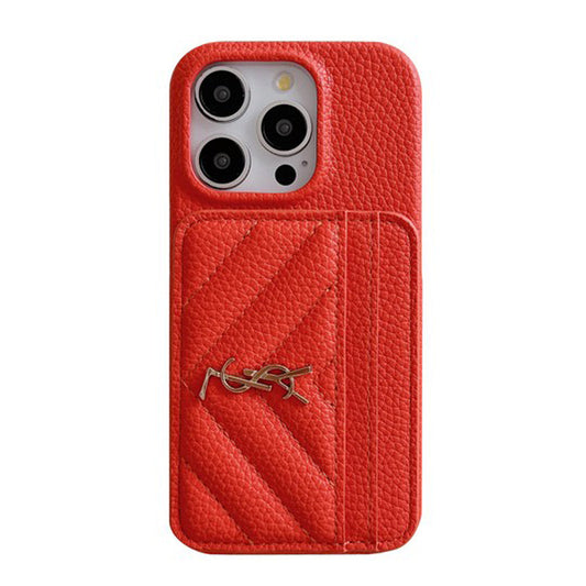 Saint Card Bag Leather iPhone Case