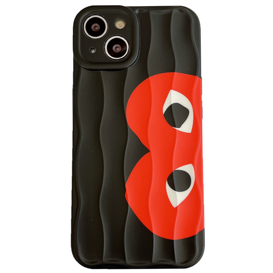 CDG WAVES IPHONE CASES