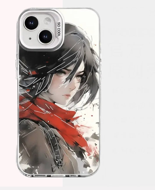 MIKASA ANIME PHONE CASE