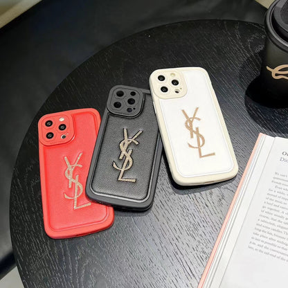 Luxurious Golden Logo Phone Case