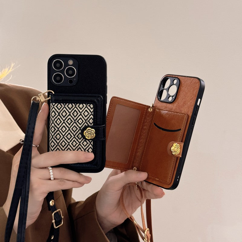 CC Camellia Crossbody iPhone Case