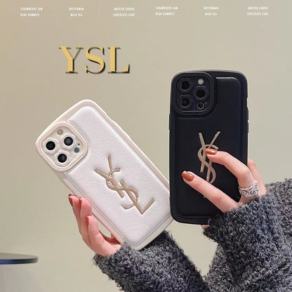 Luxurious Golden Logo Phone Case