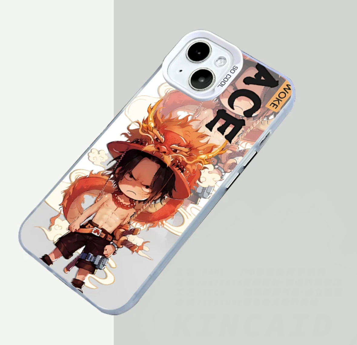 MINI ACE ONE PIECE ANIME ANIME PHONE CASE