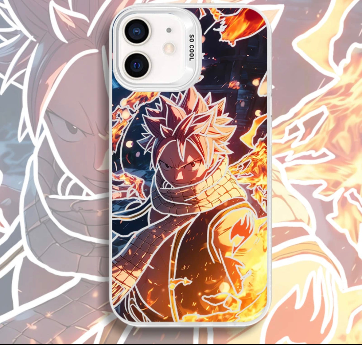 NATSU DRAGNEEL FAIRY TAIL ANIME PHONE CASE MAGSAFE