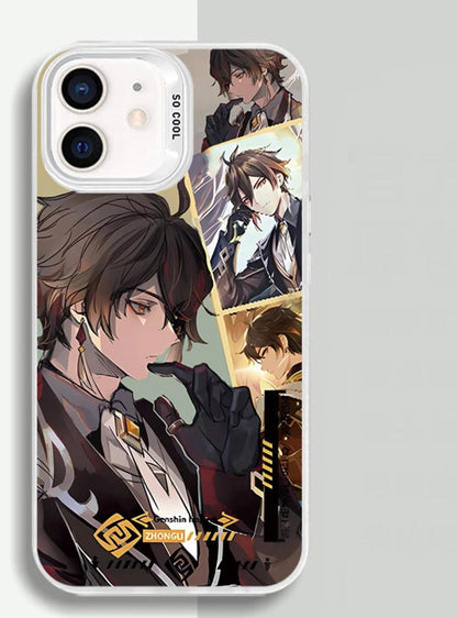 ZHONG LI ANIME PHONE CASE GENSHIN IMPACT