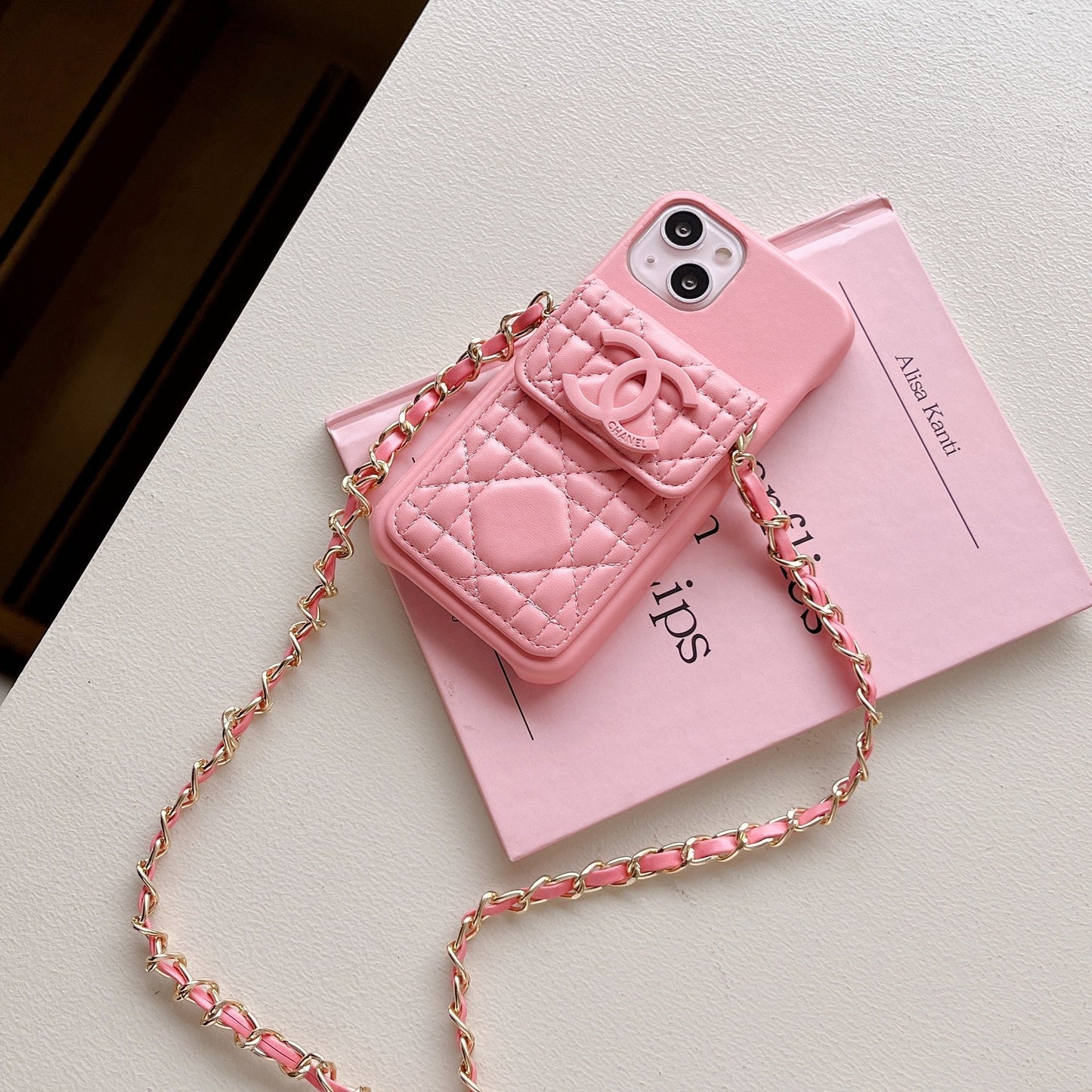 CC Card Holder Chain iPhone -fodral