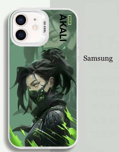 AKALI LEAGUE OF LEGENDS ANIME PHONE CASE