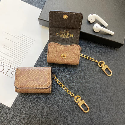 Luxury Coach AirPods Pro Cases Light Brown-YH240425