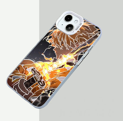 ZENITSU DEMON SLAYER ANIME PHONE CASE