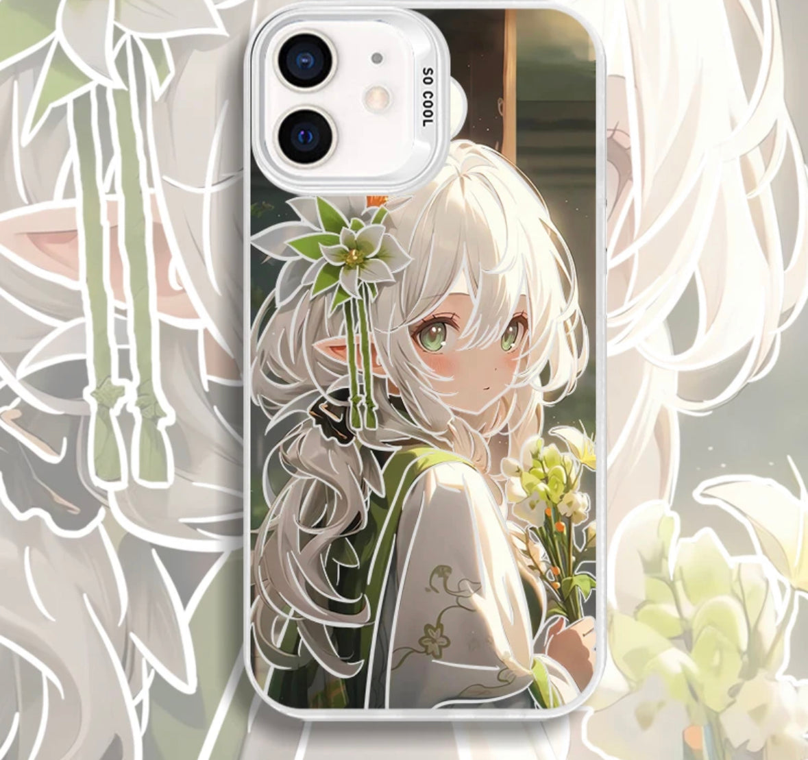 NAHIDA ANIME PHONE CASE GENSHIN IMPACT