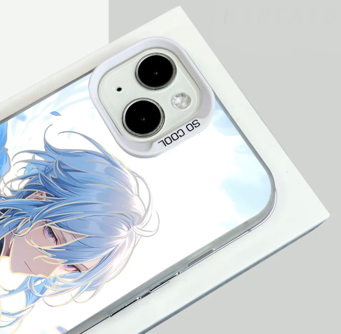 KAMISATO AYATO ANIME PHONE CASE GENSHIN IMPACT