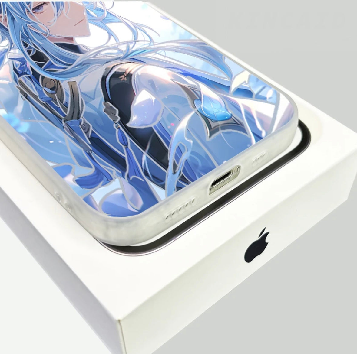 KAMISATO AYATO ANIME PHONE CASE GENSHIN IMPACT