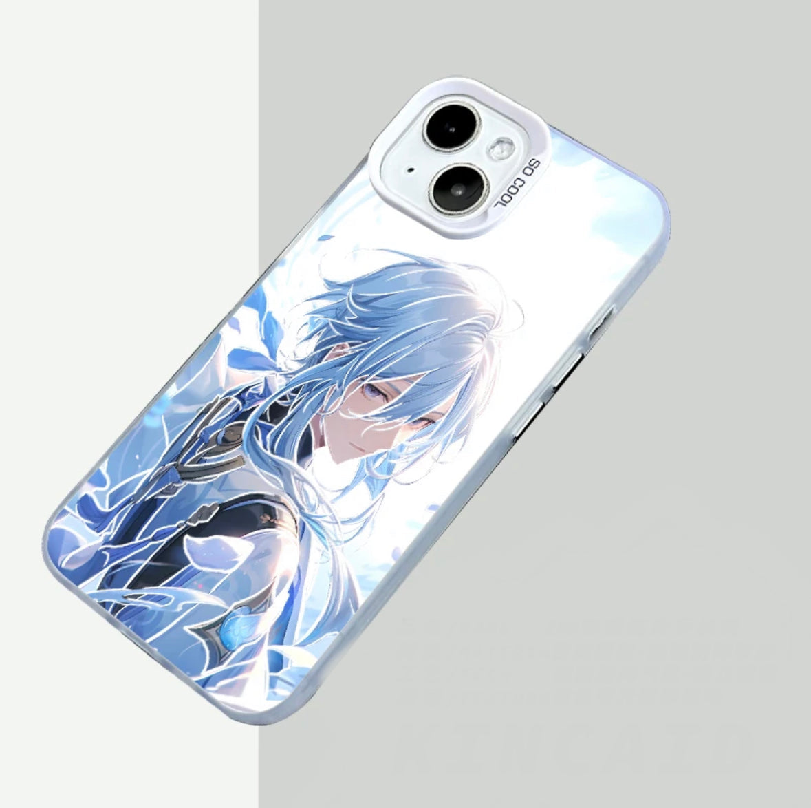 KAMISATO AYATO ANIME PHONE CASE GENSHIN IMPACT