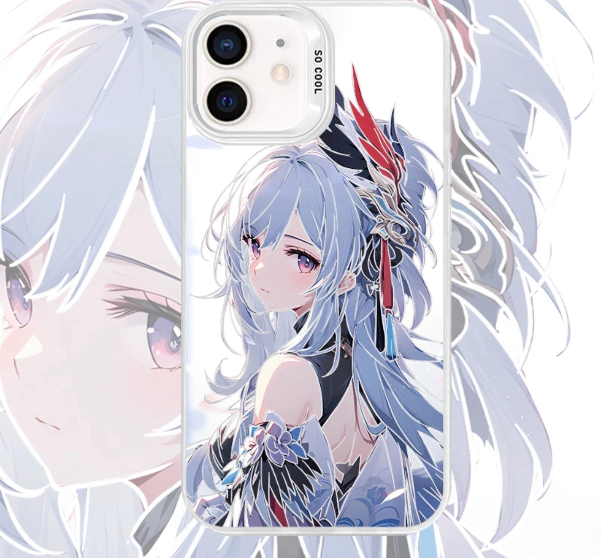 SHENHE ANIME PHONE CASE GENSHIN IMPACT