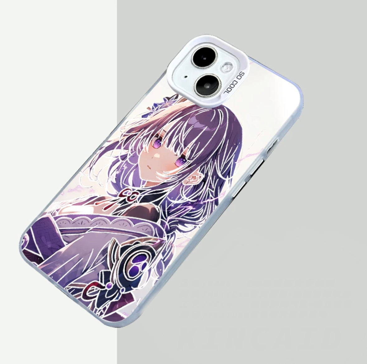 RAIDEN ANIME PHONE CASE GENSHIN IMPACT