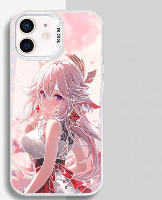 YAE MIKO ANIME PHONE CASE GENSHIN IMPACT