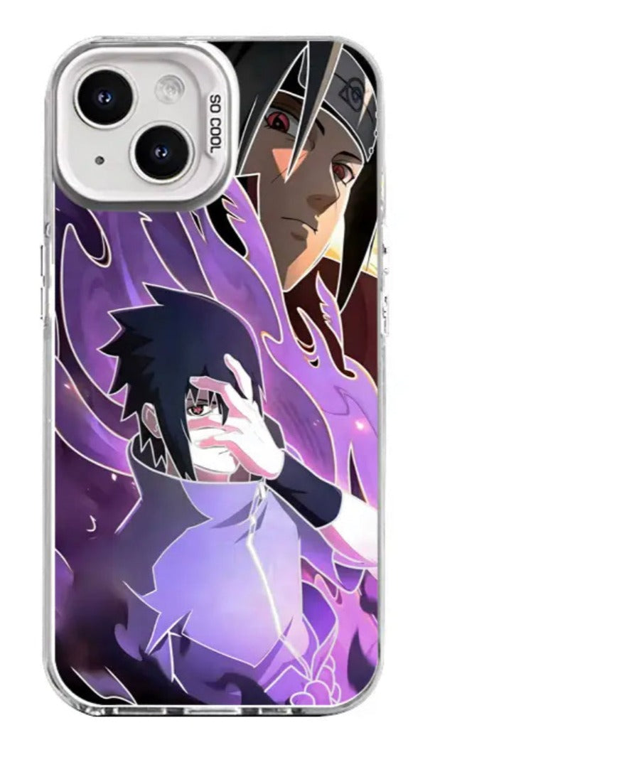 SASUKE WITH ITACHI ANIME PHONE CASE