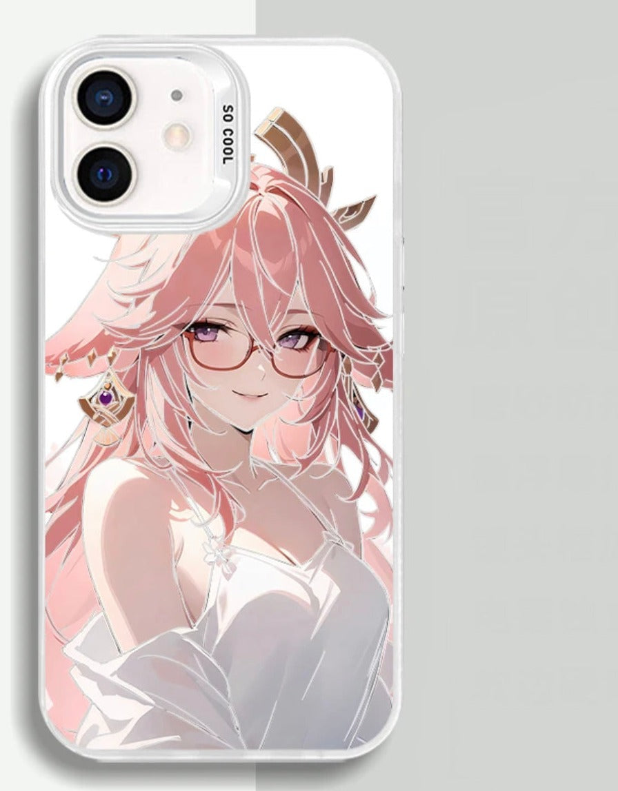 YAE MIKO ANIME PHONE CASE GENSHIN IMPACT