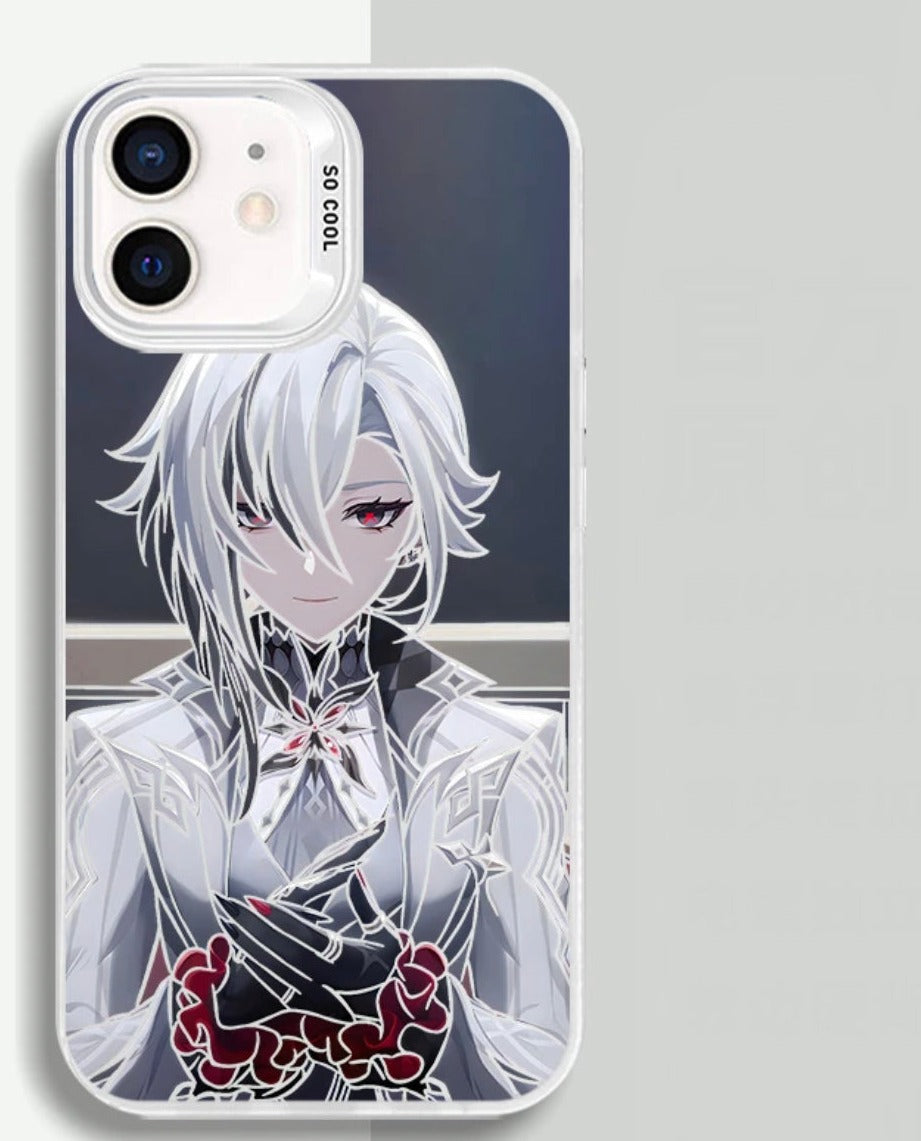 ARLECCHINO ANIME PHONE CASE GENSHIN IMPACT