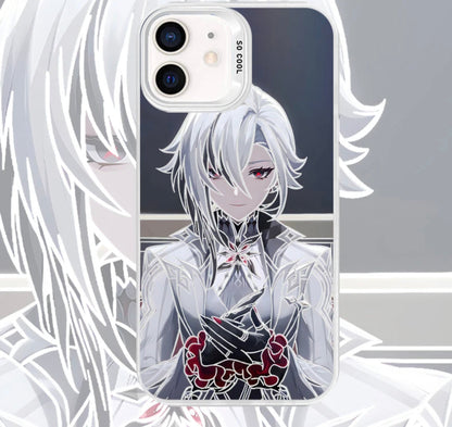 ARLECCHINO ANIME PHONE CASE GENSHIN IMPACT