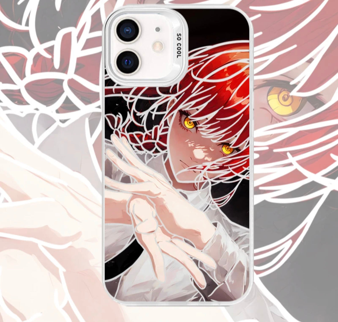 MAKIMA CHAINSAW MAN ANIME ANIME PHONE CASE