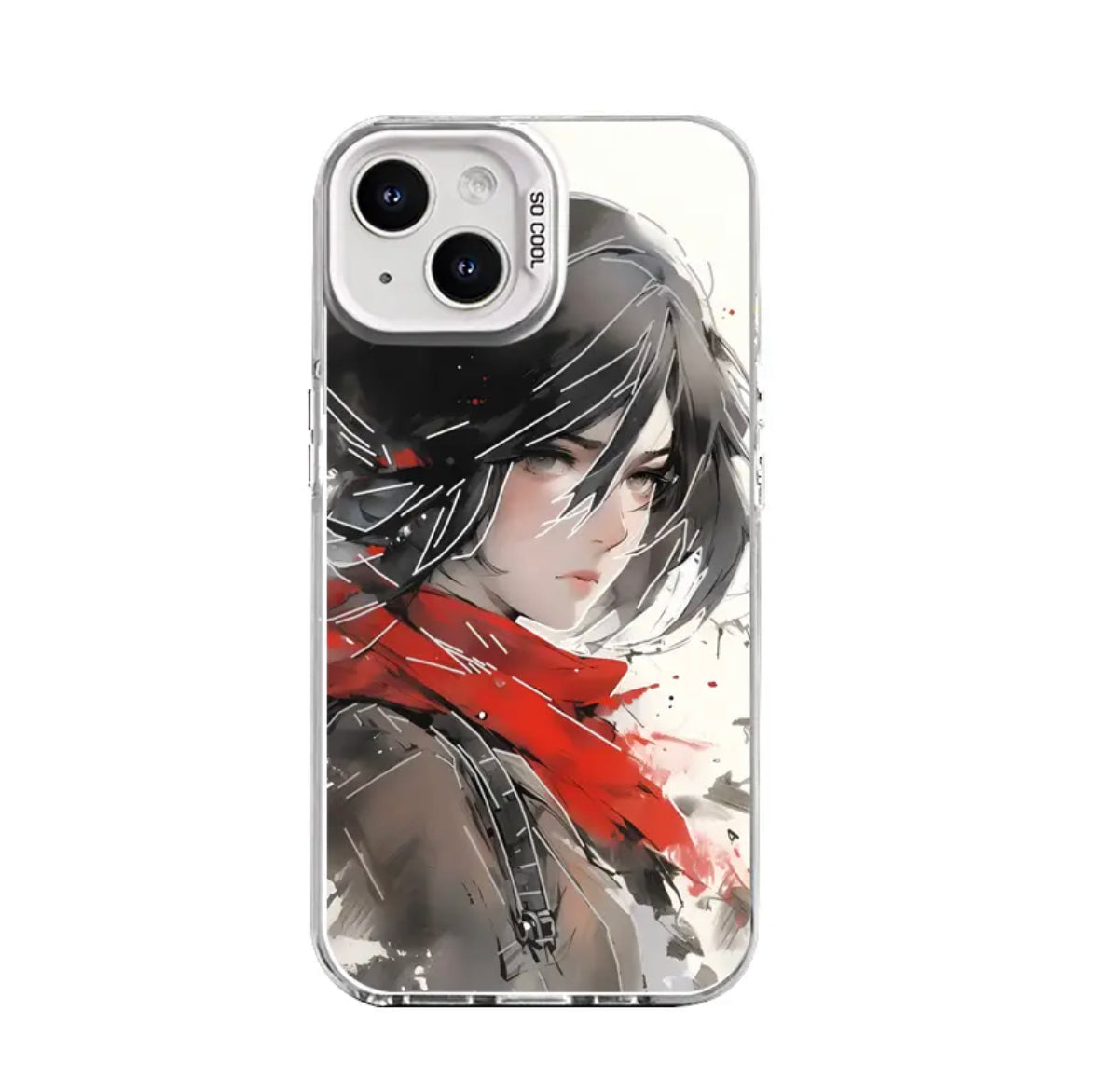 MIKASA ANIME PHONE CASE