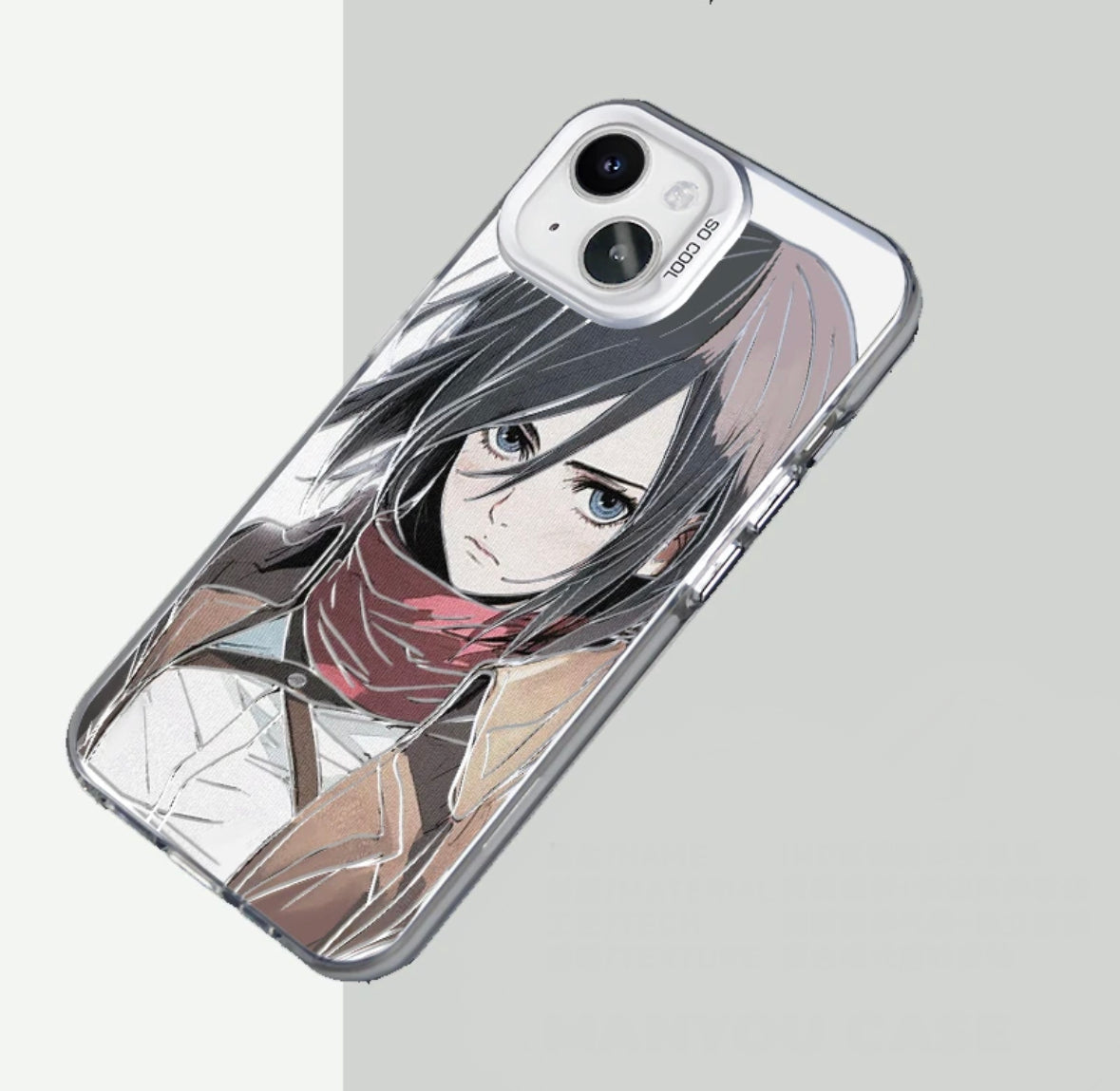 MIKASA ANIME PHONE CASE