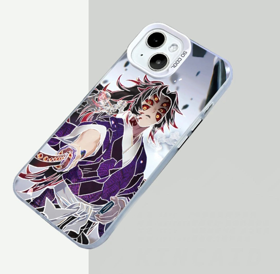 DEMON SLAYER KOKUSHIBO ANIME PHONE CASE