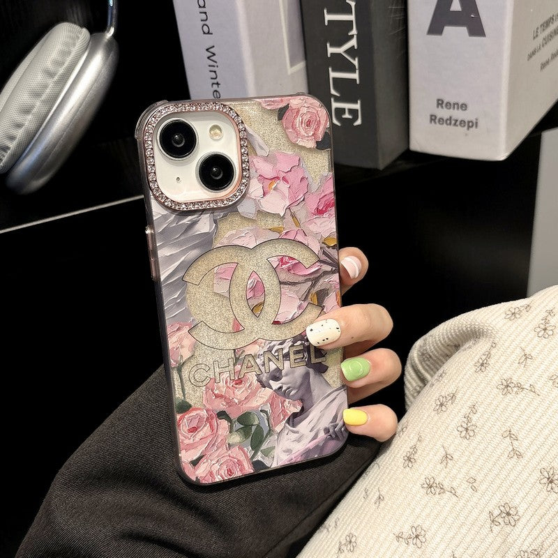 CC Crystal Pink Flower iPhone -sag