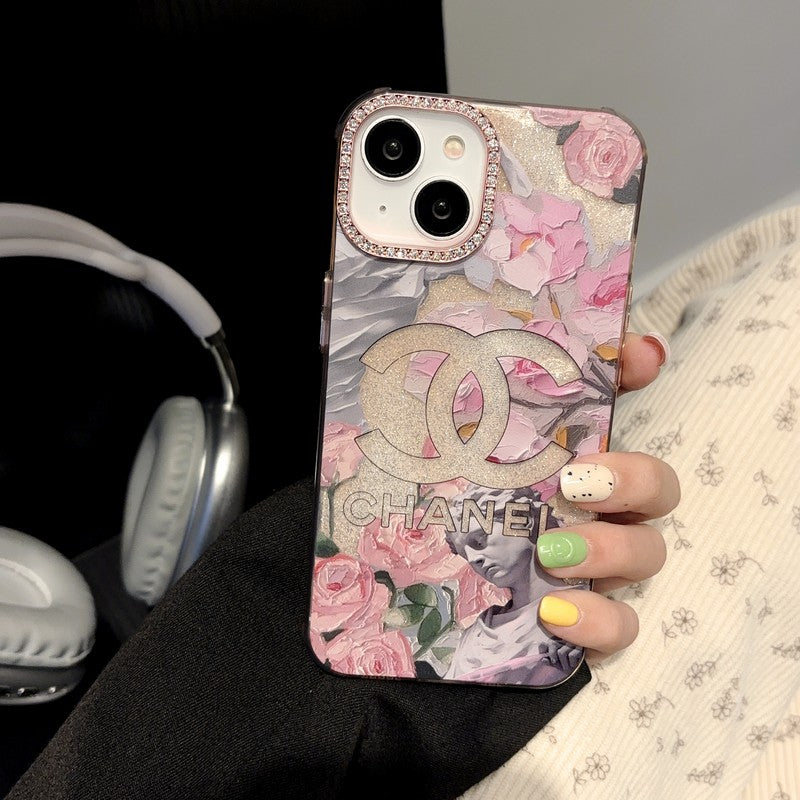 CC Crystal Pink Flower iPhone -sag