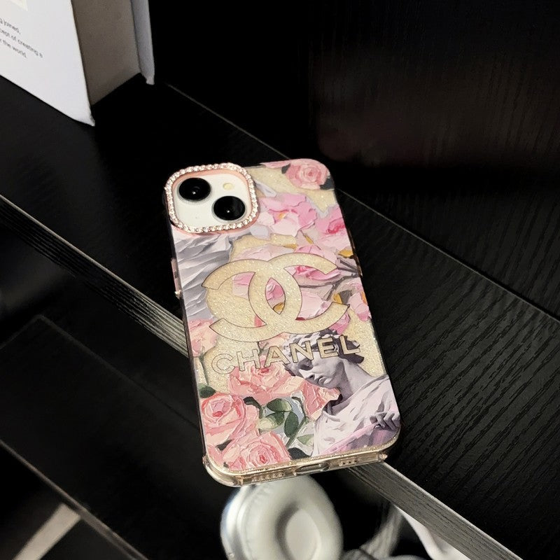 CC Crystal Pink Flower iPhone -sag