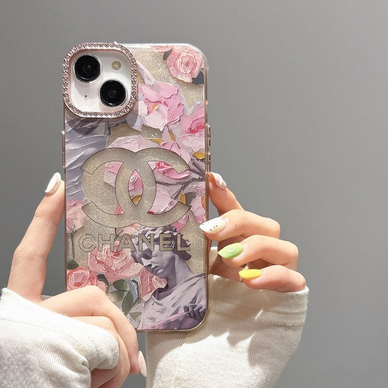 CC Crystal Pink Flower iPhone -sag