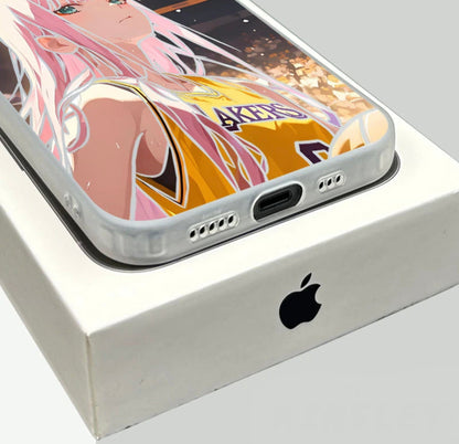 ZEROTWO NBA ANIME PHONE CASE