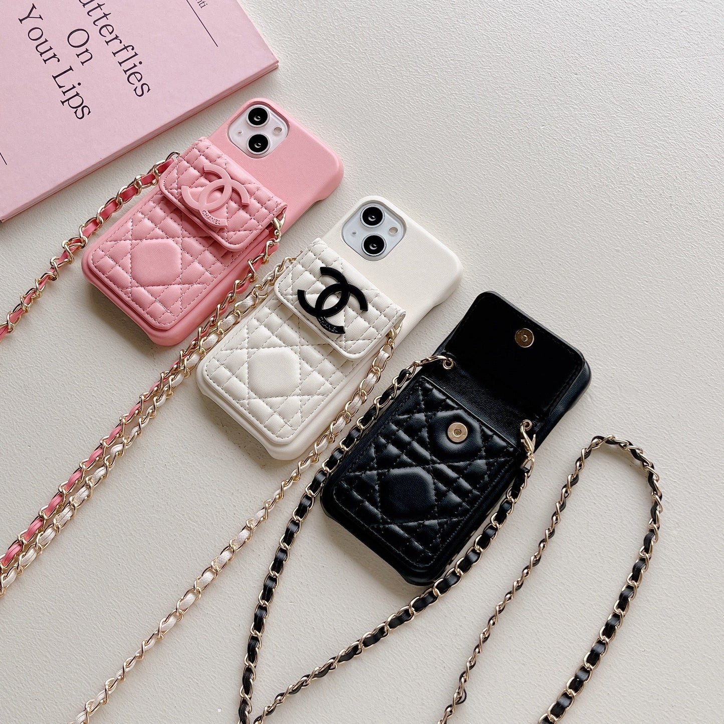 CC Card Holder Chain iPhone -fodral