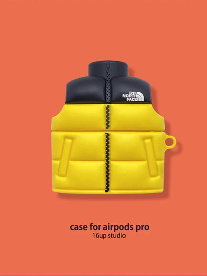 TNF down jacket style Airpods Case