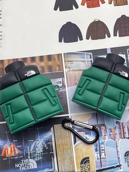 TNF down jacket style Airpods Case