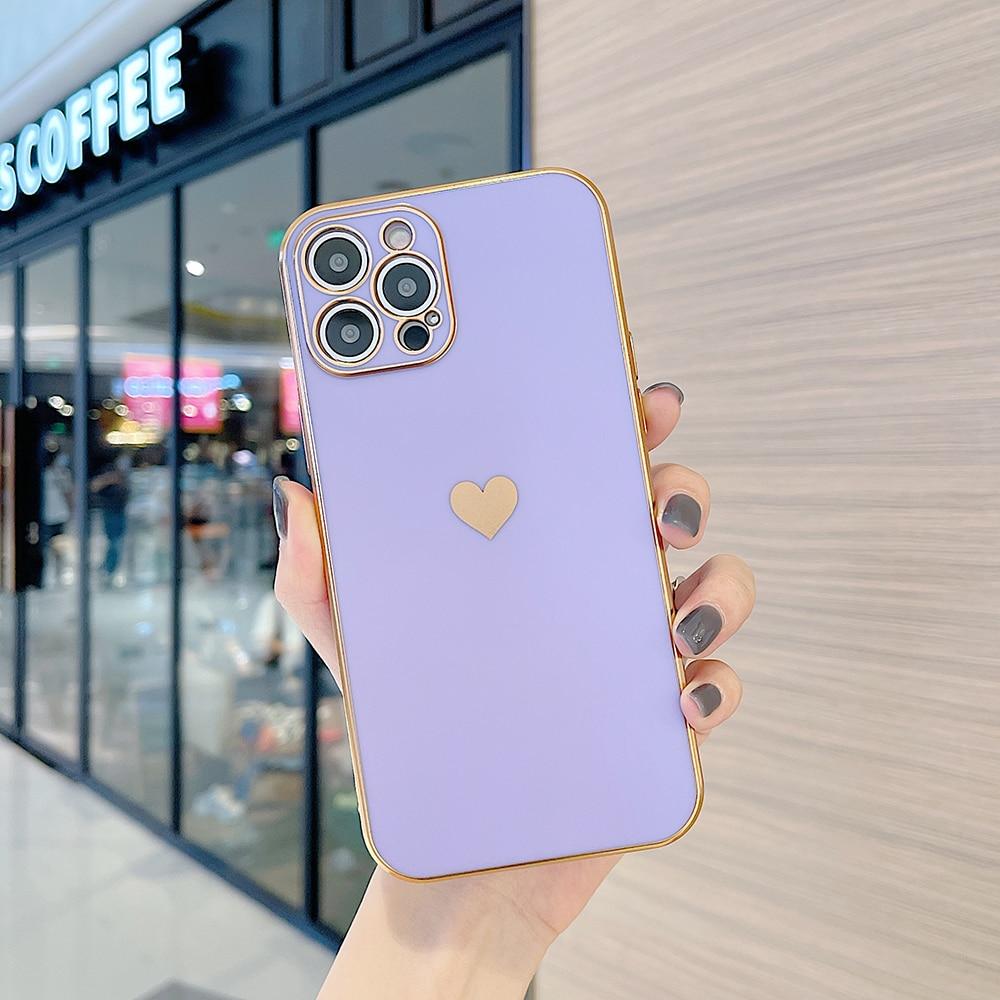 Love Heart Full Cover iPhone Case