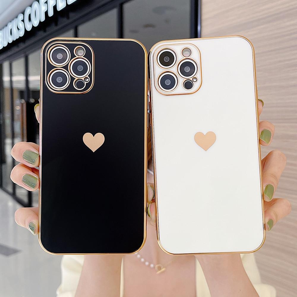 Love Heart Full Cover iPhone Case