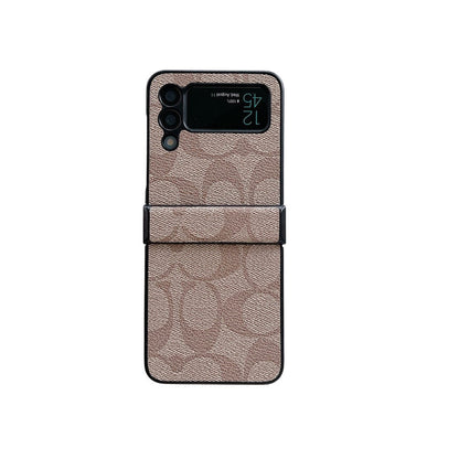 Coach Z Flip/Z Fold Samsung Phone Case with Finger Strap