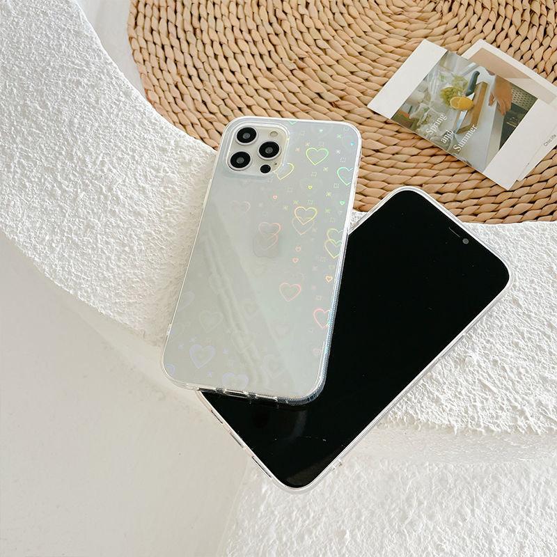 Holographic Heart iPhone Case