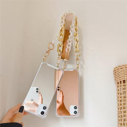 Fashionista Mirror Chain iPhone Case