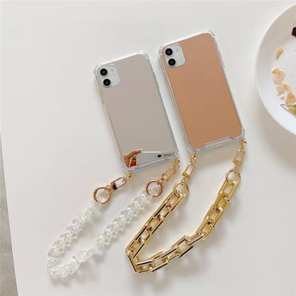 Fashionista Mirror Chain iPhone Case