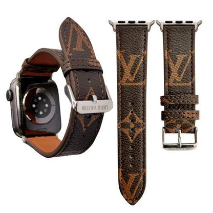 CLASSIC BROWN  LUXURY STRAP FOR APPLE WATCH BANDS