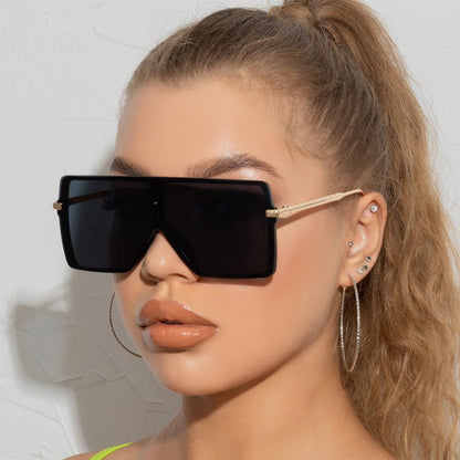 One-Piece Square Sunglasses