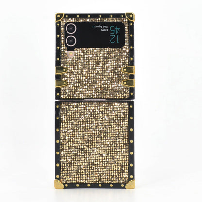 Samsung Galaxy Z Flip6/5/4/3 5G Square Case "Pyrite"